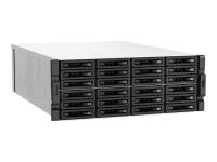 QNAP TS-H3087XU-RP - NAS server - 30 bays - rack-mountable - SATA 6Gb/s - RAID 0, 1, 5, 6, 10, 50, JBOD, 60 - RAM 64 GB - 2.5 Gigabit Ethernet / 10 Gigabit Ethernet - iSCSI support - 4U