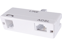 SL Micro Filter White Minimises interference on your ADSL/Broadband phone line creating a cleaner & clearer transmission.