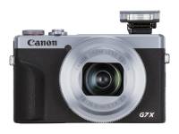 Canon PowerShot G7 X Mark III - Battery Kit - digital camera - compact - 20.1 MP - 4K / 30 fps - 4.2x optical zoom - Wi-Fi, Bluetooth - silver 