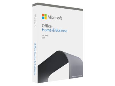 Microsoft Office 2021 Home & Business - Box Pack - 1 PC/Mac - Medialess - English - PC, Intel-based Mac